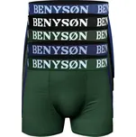 Pánské boxerky Mára 5pack – jednobarevné 7123 M vícebarevná