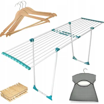 Sušák na prádlo Volně stojící horizontální Sušák prádla Millena 200,00-200,00 cm