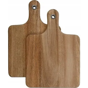 Kuchyňské prkénko LIVARNO home Akáciové prkénko na krájení a servírování 32x22cm 2 ks (38/E-903)