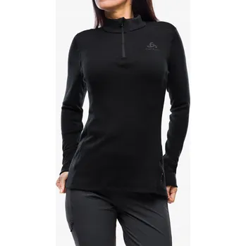 Spodní prádlo s dlouhým rukávem Odlo Merino 260 BL Top Turtle Neck LS HZ černé vel. L