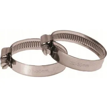 Zahradní hadice Hadice Hadicová spona 32-50 mm / 12 mm, nerezová ocel (2 ks)