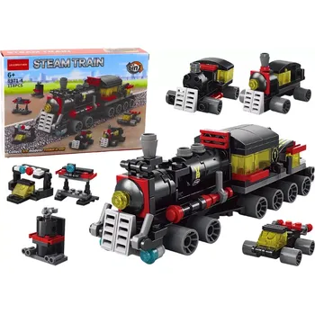 Modelovací hmota LEAN Toys lokomotiva 6v1 118 ks