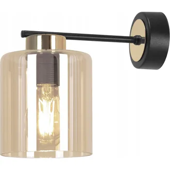 Nástěnné svítidlo Nástěnné svítidlo Kaja černé, žluté E27 20 W