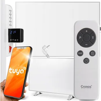 Topný panel Infračervený topný panel CRONOS Synthelith PRO CRP-600TWP TUYA bílý