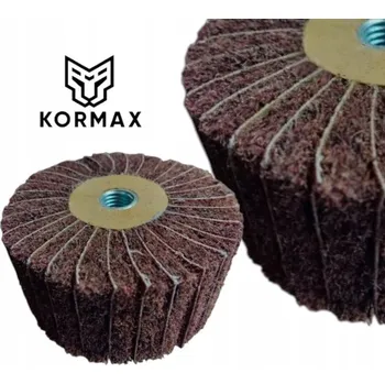 Brusný kotouč Lamelový hrncový brusný kotouč s netkanou textilií 100x50mm M14 P120 brusné plátno a netkaná textilie