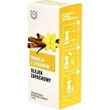 Vonný olej Přírodní aromata Vanilka a skořice 12 ml