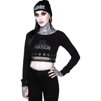 tričko dámské - Nitro Jen Long Sleeve Top - KILLSTAR - KSRA002151 - 4XL
