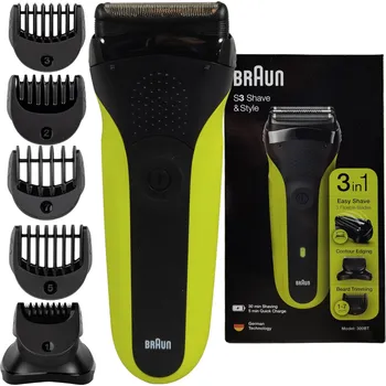 Braun Series 3 Shave&Style 300BT Černý