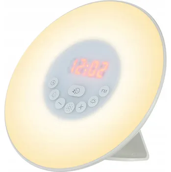 Budík SVĚTELNÝ BUDÍK S RÁDIEM FM