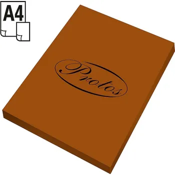 Kancelářský papír Barevný papír A4 Protos 100 listů 80 g/m2