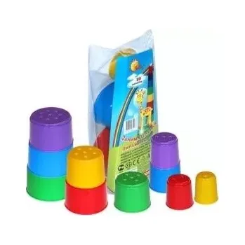 Polesie Wader skládací Pyramida Duha 42 cm