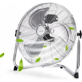 Domácí ventilátor Ventilátor - cirkulátor vzduchu Aigostar Clover, stříbrno-šedý