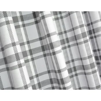 Prostěradlo TKANINA NA SKANDINÁVSKÉ ZÁCLONY S KOSTKOVANÝM VZOREM ALEX, VÝŠKA 2,9 m