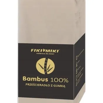 Prostěradlo FIKI MIKI PROSTĚRADLO 35X75 BAMBUSOVÉ BÉŽOVÉ