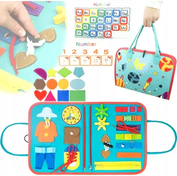 Kancelářský nábytek LT519 MONTESSORI Manipulační deska VESMÍR - Univerzální senzorická tabule