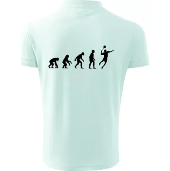 Pánská košile Evoluce Badminton - Polokošile pánská Pique Polo 203 - 3XL ( Frost )