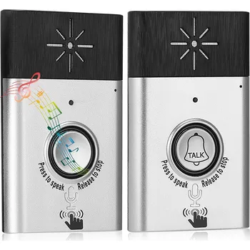 Domovní zvonek BEZDRÁTOVÝ ZVONEK 1 TLAČÍTKO, 2 PŘIJÍMAČE