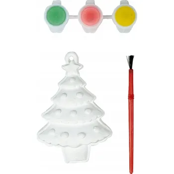 Vánoční dekorace Figurka k vymalování, vánoční stromeček. Arpex