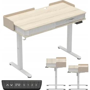 Psací stůl Elektrický psací stůl Mark Adler Leader 8.0 White