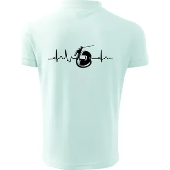 Pánská košile EKG svářeč - Polokošile pánská Pique Polo 203 - 3XL ( Frost )