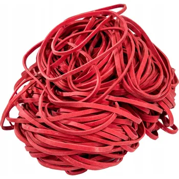 Gumičky Červené 1 kg, Průměr 30 mm