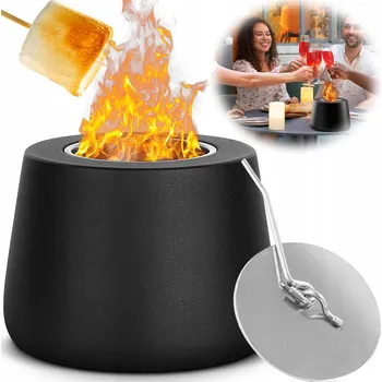 BIOKRB VOLNĚ STOJÍCÍ STOLNÍ KRB NA BIOETANOL PRO DŮM TERASU ZAHRADU