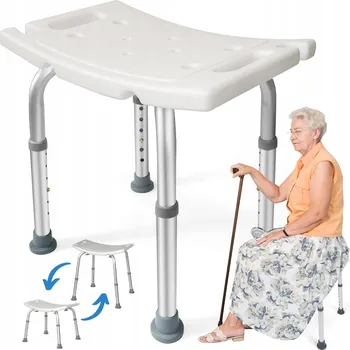 Koupelnové sedátko SPRCHOVÁ STOLIČKA KŘESLO DO SPRCHY STOLIČKA DO VANY NOSNOST 200 KG