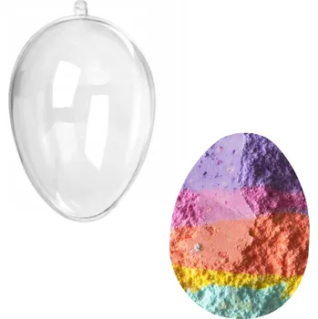 Vrták Formy na výrobu koulí do koupele - Vejce 6 cm