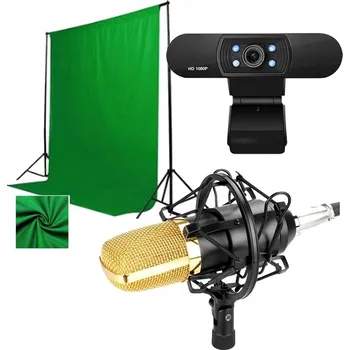 Bezpečnostní kamera Mikrofon Steelplay Streaming Pack 4v1