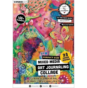 Kreativní blok "25", 17x24 cm, 40 l. - Rozmarný svět