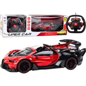RC model auta RC sportovní auto 1:12 s otevíracími dveřmi – červené