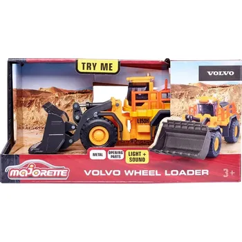 autíčko Majorette Grand Bagr Buldozer Volvo21cm 1:43