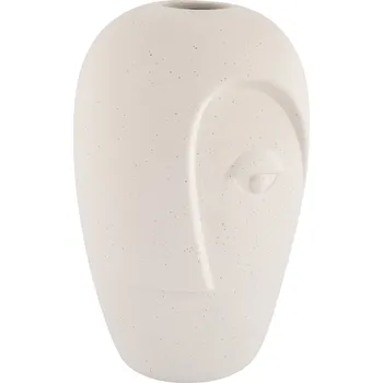 Váza House Nordic Designová váza Sand Face – keramická | 19,5 cm