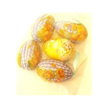 Velikonoční dekorace OZ224 Vajíčka barevná v sáčku