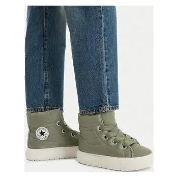 Pánská obuv Converse Kotníková obuv Chuck Taylor All Star Elements Boot High Top A14275C Zelená 41