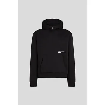 Pánská mikina MIKINA KARL LAGERFELD JEANS KLJ REG ECLIPSE HOODIE BLACK