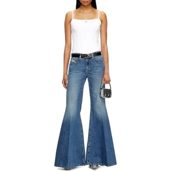 Dámské džíny DŽÍNY DIESEL 1970 D-BLEESS TROUSERS BLUE