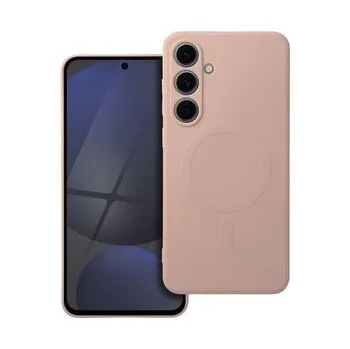 Pouzdro na mobilní telefon Kryt SILICONE MAG COVER kompatibilní s MagSafe pro SAMSUNG A36 růžový - OEM + zdarma možnost vyzkoušet a vrátit zboží do 30 dní