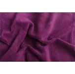 SVITAP sleep well Prostěradlo mikroflanel tmavě fialová 180x200x20 cm