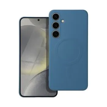 Pouzdro na mobilní telefon Kryt SILICONE MAG COVER kompatibilní s MagSafe pro SAMSUNG A36 modrý - OEM + zdarma možnost vyzkoušet a vrátit zboží do 30 dní