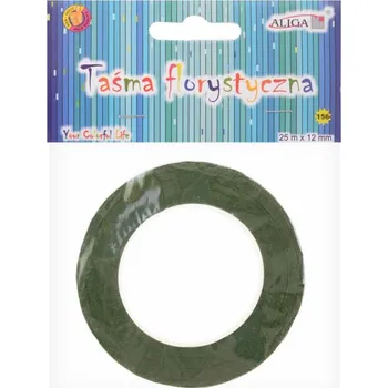 Lepicí páska Floristická páska 12mm x 25m, zelená