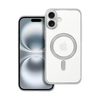 Pouzdro na mobilní telefon Kryt ELECTRO MAG COVER kompatibilní s MagSafe pro IPHONE 16 Plus stříbrný - OEM + zdarma možnost vyzkoušet a vrátit zboží do 30 dní