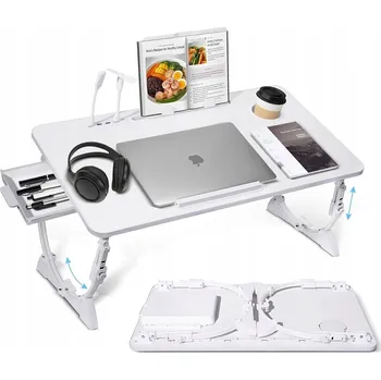 SKLÁDACÍ STOLEK POD NOTEBOOK DO POSTELE S NASTAVENÍM SKLONU 45° | MOBILNÍ PODLOŽKA