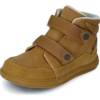 Chlapecké polobotky Dětské celoroční barefoot boty Bugga NUVA Brown B00198-18 Velikost: 28