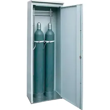Skříň pro skladování tlakových láhví,&nbsp;70 × 40 × 215 cm