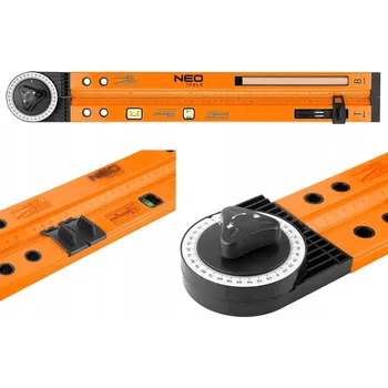 Úhloměr Nastavitelný úhelník NEO TOOLS 72-225 50