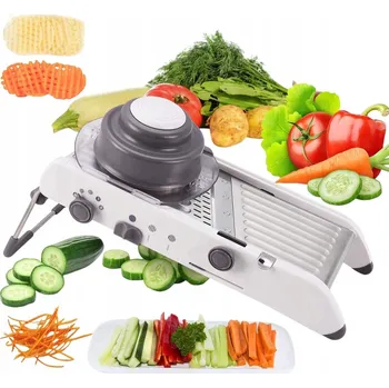 Struhadlo KRÁJEČ NA ZELENINY MANDOLÍNA STRUHADLO NASTAVITELNÉ OCELOVÉ