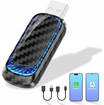 Bluetooth adaptér Adaptér CarPlay & Android Auto 2 v 1 - Bezdrátový