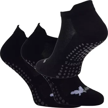 Dámské ponožky Dámské ABS ponožky Joga & Pilates - Uni / černá