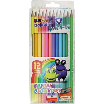 Pastelka Pastelky Fun&Joy 12 ks